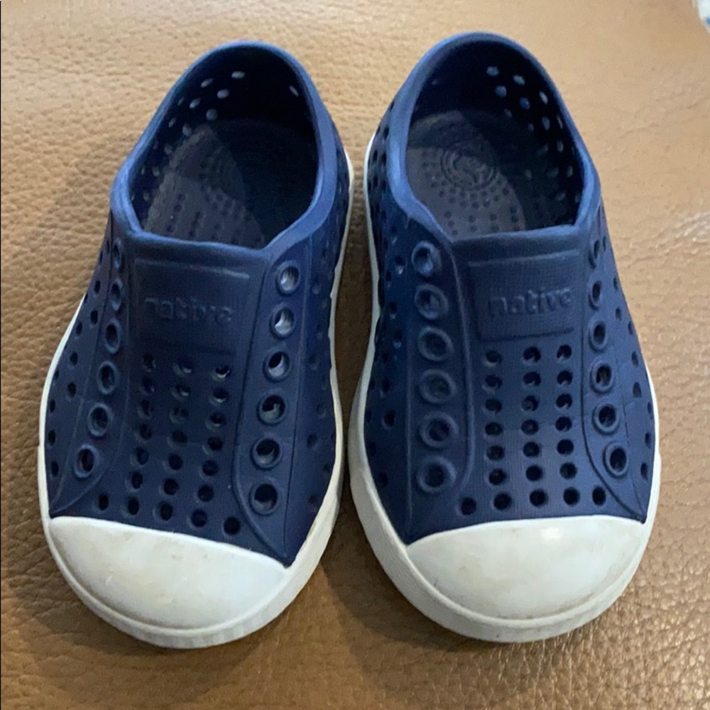 Navy Native Infant shoes